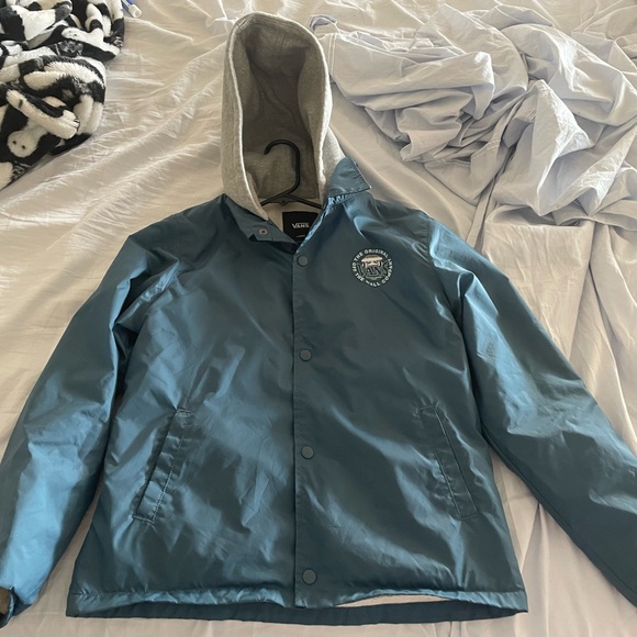 Vans Blue Hooded jacket - Picture 1 of 6